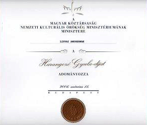 Lippai Andrea - kitntetsek